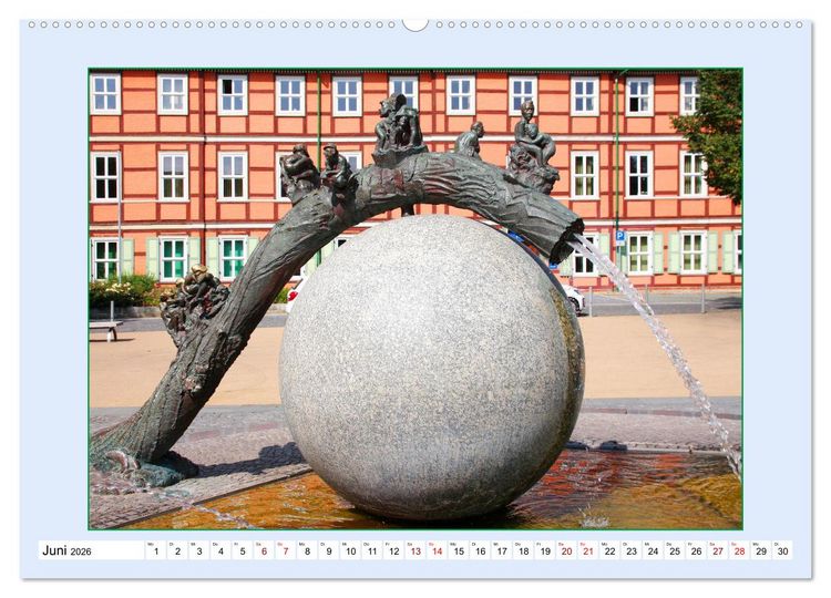 Produktbild: Sch&ouml;ne Wasserspiele (Wandkalender 2026 DIN A2 quer), CALVENDO Monatskalender