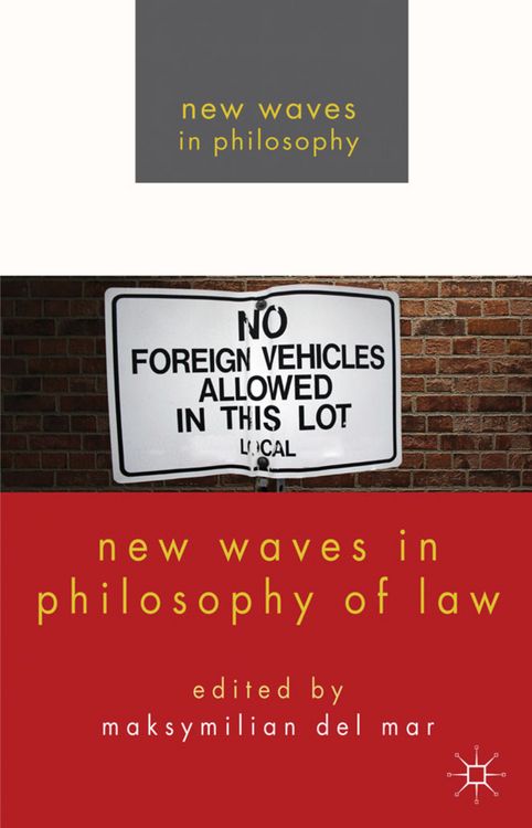 Produktbild: New Waves in Philosophy of Law