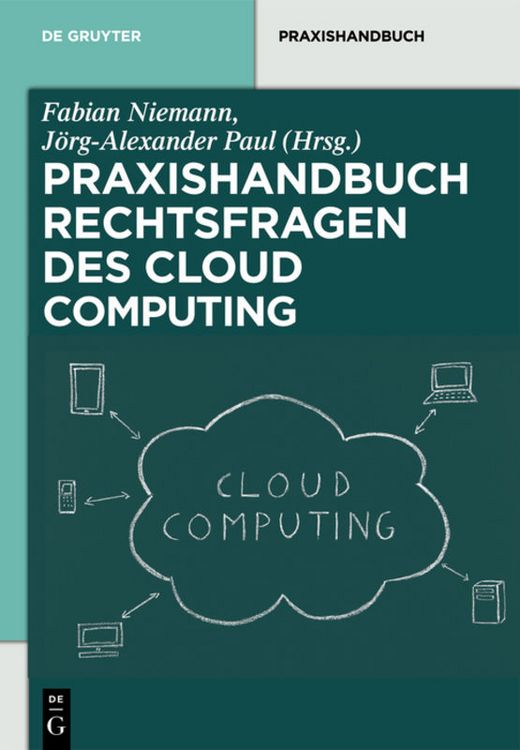 Produktbild: Rechtsfragen des Cloud Computing