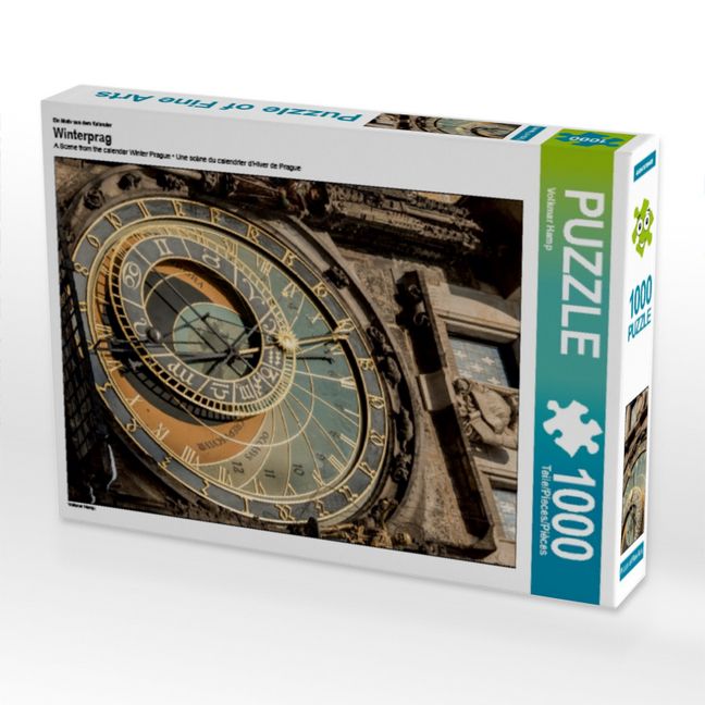 Produktbild: CALVENDO Puzzle Ein Motiv aus dem Kalender Winterprag | 1000 Teile Lege-Gr&ouml;&szlig;e 64x48cm Foto-Puzzle f&uuml;r gl&uuml;ckliche Stunden