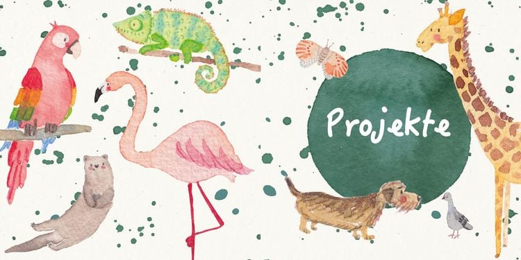 Produktbild: Mini Watercolor &ndash; Tiere