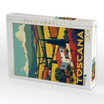 Produktbild: CALVENDO Puzzle Toscana, Italia | 2000 Teile Lege-Gr&ouml;&szlig;e 90x67cm Foto-Puzzle f&uuml;r gl&uuml;ckliche Stunden