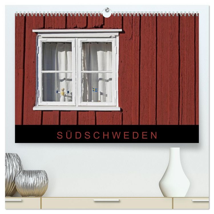 Produktbild: S&uuml;dschweden (hochwertiger Premium Wandkalender 2026 DIN A2 quer), Kunstdruck in Hochglanz