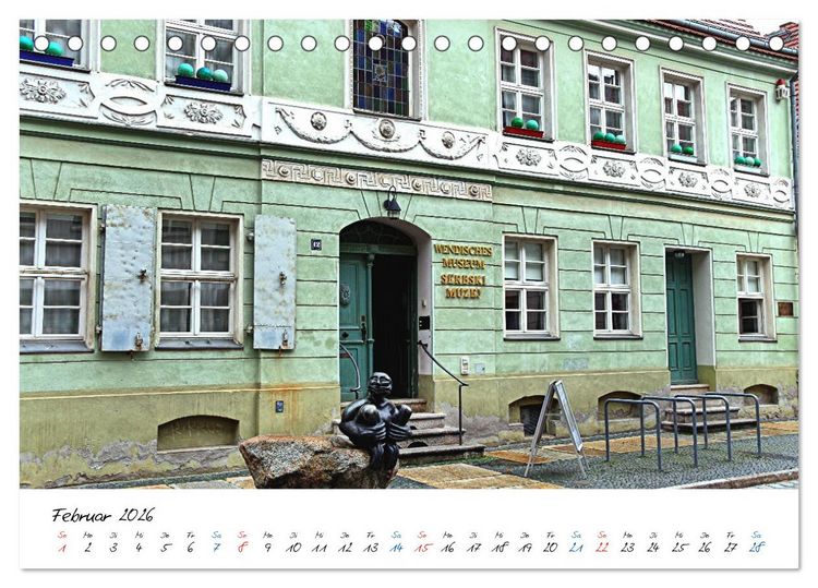 Produktbild: Cottbusser Ansichten (Tischkalender 2026 DIN A5 quer), CALVENDO Monatskalender