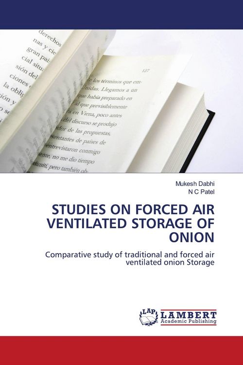 Produktbild: STUDIES ON FORCED AIR VENTILATED STORAGE OF ONION