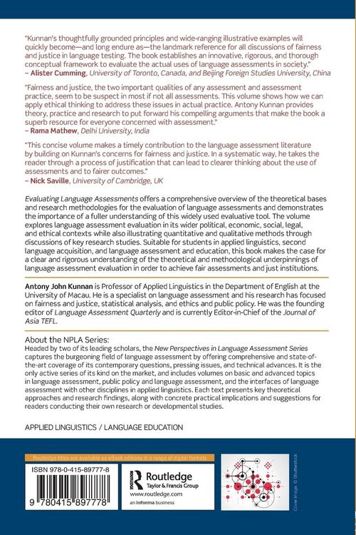 Produktbild: Evaluating Language Assessments