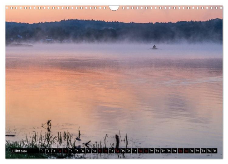Produktbild: Lumi&egrave;res des Vosges (Calendrier mural 2026 DIN A3 vertical), CALVENDO calendrier mensuel