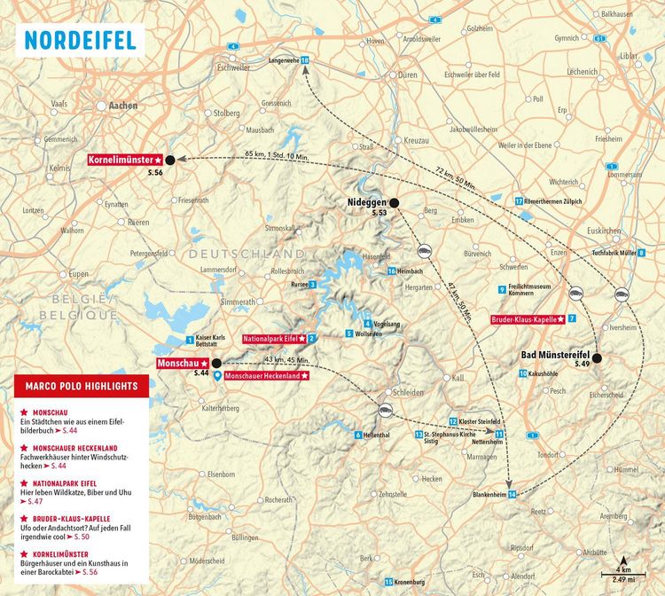 Produktbild: MARCO POLO Reisef&uuml;hrer Eifel