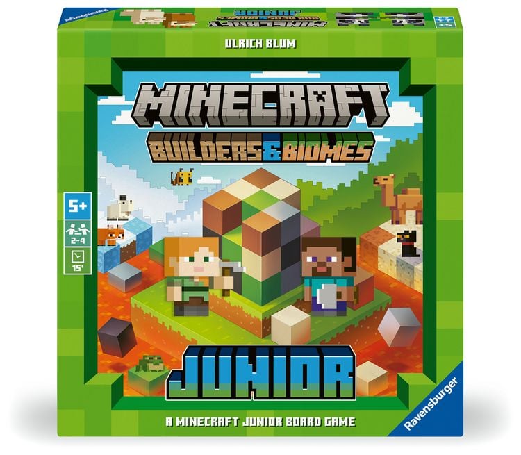 Produktbild: Minecraft Builders & Biomes Junior - Kinderspiel ab 5 Jahre