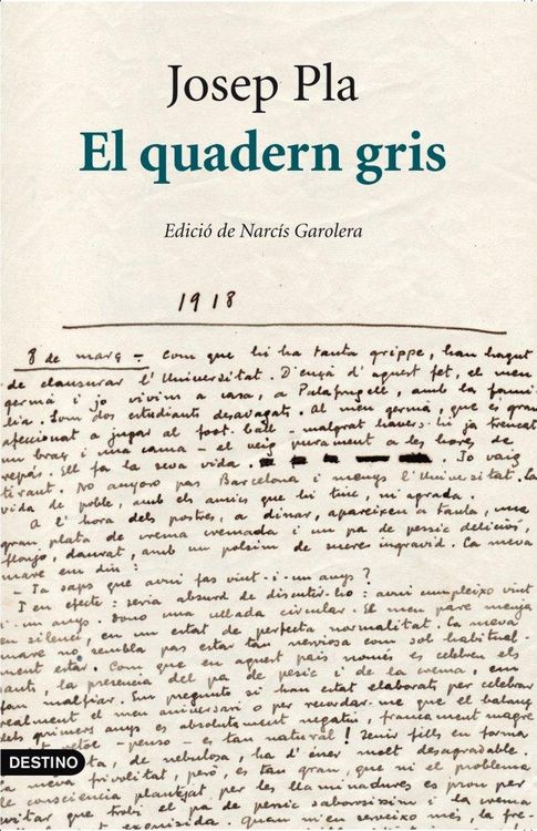 Produktbild: El quadern gris : edici&oacute; cr&iacute;tica