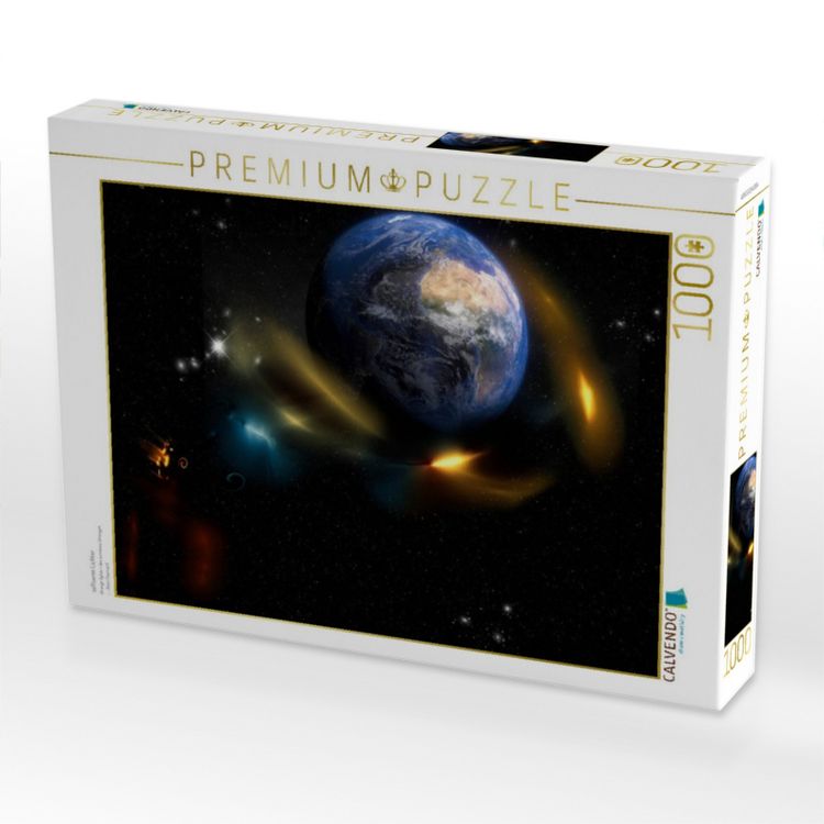Produktbild: CALVENDO Puzzle seltsame Lichter | 1000 Teile Lege-Gr&ouml;&szlig;e 64x48cm Foto-Puzzle f&uuml;r gl&uuml;ckliche Stunden