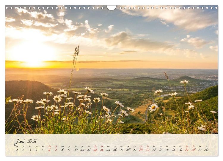 Produktbild: Lieblingsorte in und um T&uuml;bingen (Wandkalender 2026 DIN A3 quer), CALVENDO Monatskalender