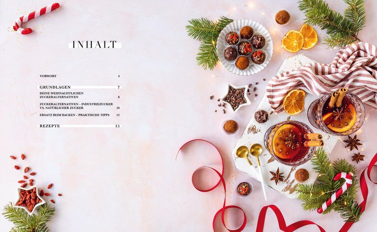 Produktbild: Mein Adventskalender-Backbuch: Sweet Christmas &ndash; zuckerfrei