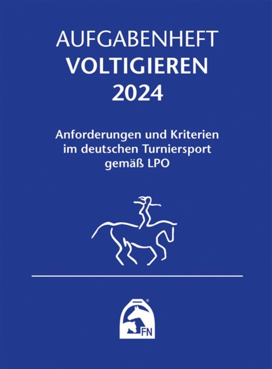 Produktbild: Aufgabenheft &ndash; Voltigieren 2024