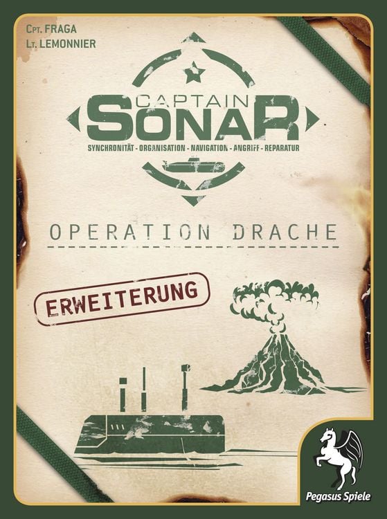 Produktbild: Captain Sonar: Operation Drache [2. Erweiterung]