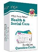 Produktbild: New BTEC Tech Award in Health & Social Care: Revision Question Cards