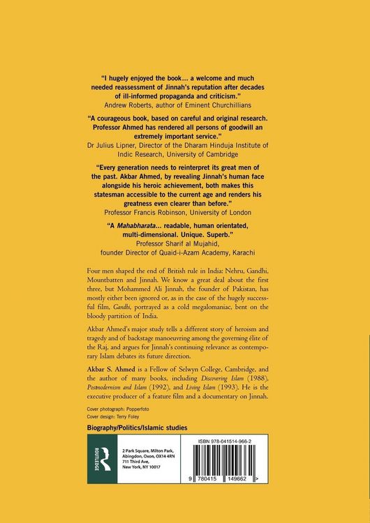 Produktbild: Jinnah, Pakistan and Islamic Identity
