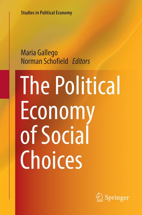Produktbild: The Political Economy of Social Choices