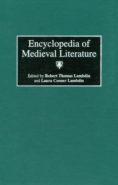 Produktbild: Encyclopedia of Medieval Literature