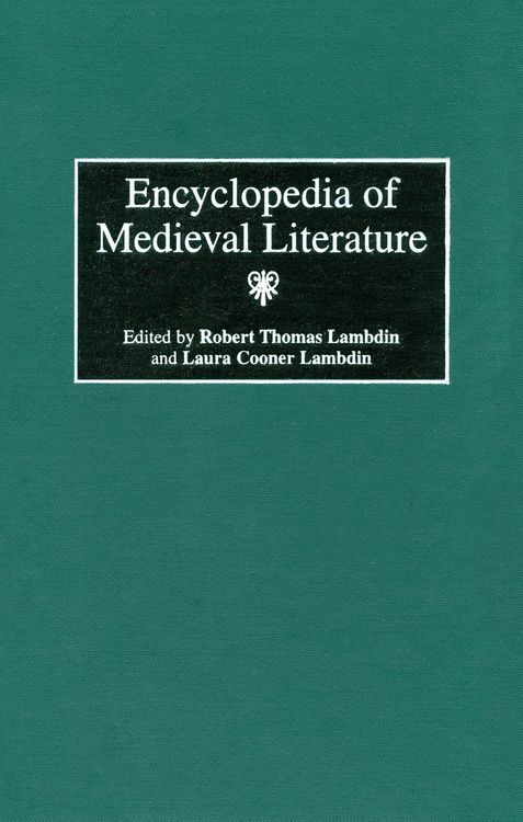 Produktbild: Encyclopedia of Medieval Literature