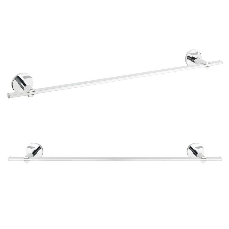 Produktbild: UV-Loc&reg; Badetuchstange Uno Mod. Isera 60 cm, Befestigen ohne Bohren mit innovativem Klebesystem