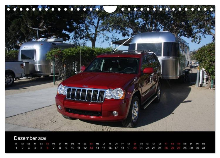 Produktbild: Airstream (Wandkalender 2026 DIN A4 quer), CALVENDO Monatskalender