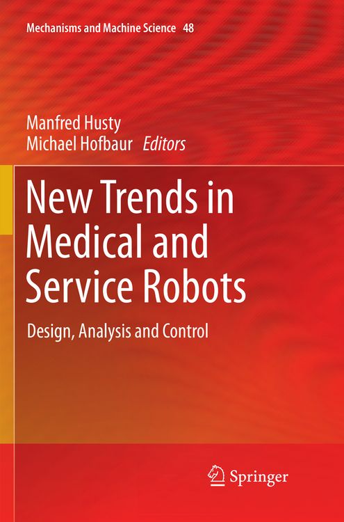 Produktbild: New Trends in Medical and Service Robots