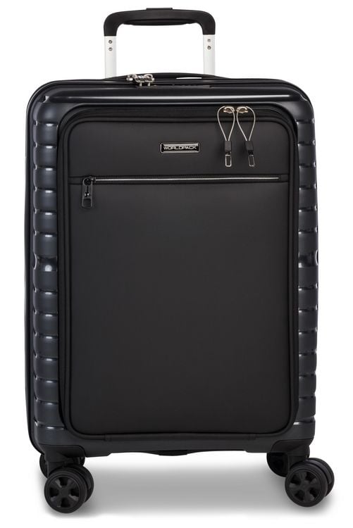 Produktbild: Worldpack Trolley Handgep&auml;ck Dallas 50 cm, Koffer mit 360&deg; Doppelrollen, TSA-Schloss & Laptopfach, Reisekoffer 38L