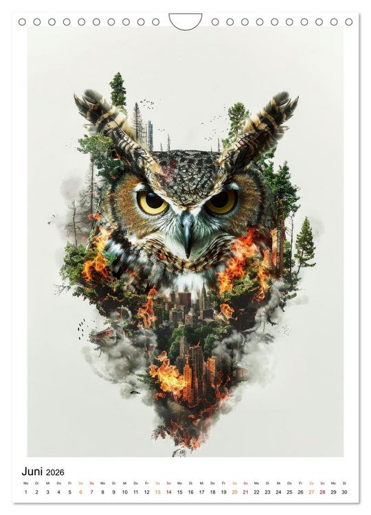 Produktbild: Unsere Umwelt leidet (Wandkalender 2026 DIN A4 hoch), CALVENDO Monatskalender