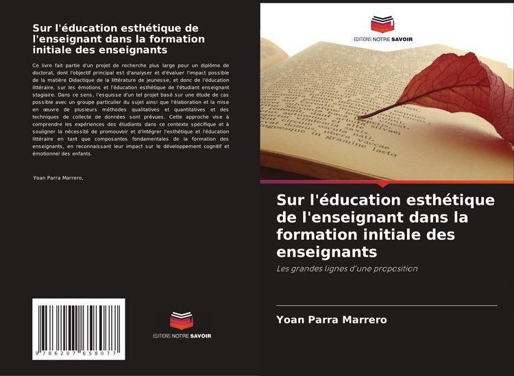 Produktbild: Sur l'&eacute;ducation esth&eacute;tique de l'enseignant dans la formation initiale des enseignants