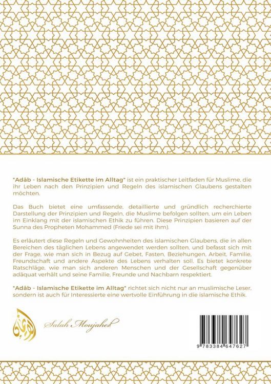 Produktbild: ADAB: Islamische Etikette im Alltag
