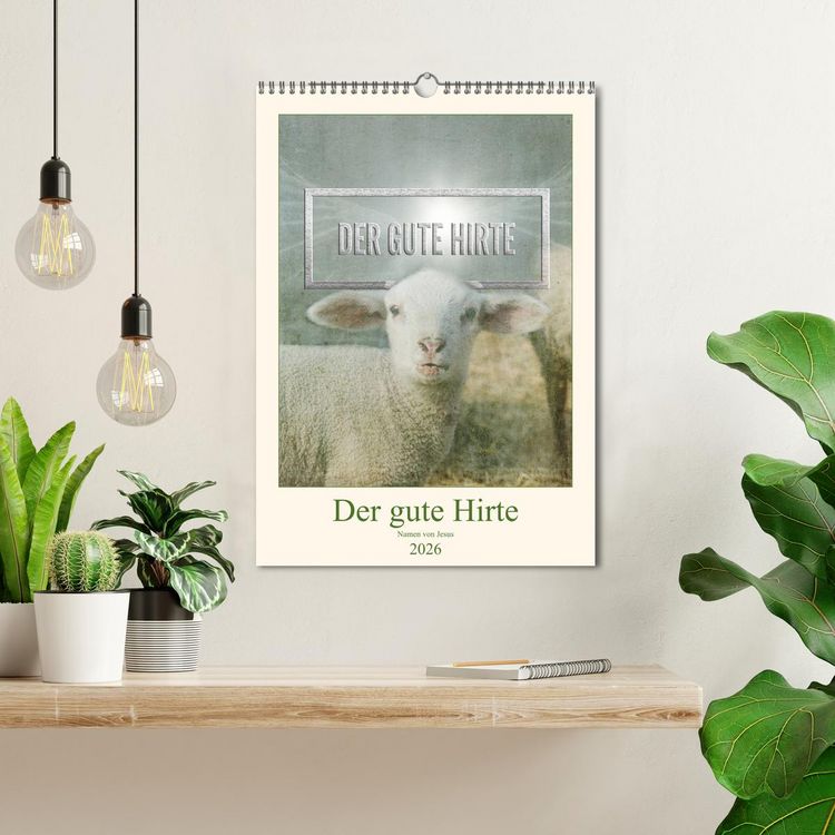 Produktbild: Namen von Jesus (Wandkalender 2026 DIN A3 hoch), CALVENDO Monatskalender