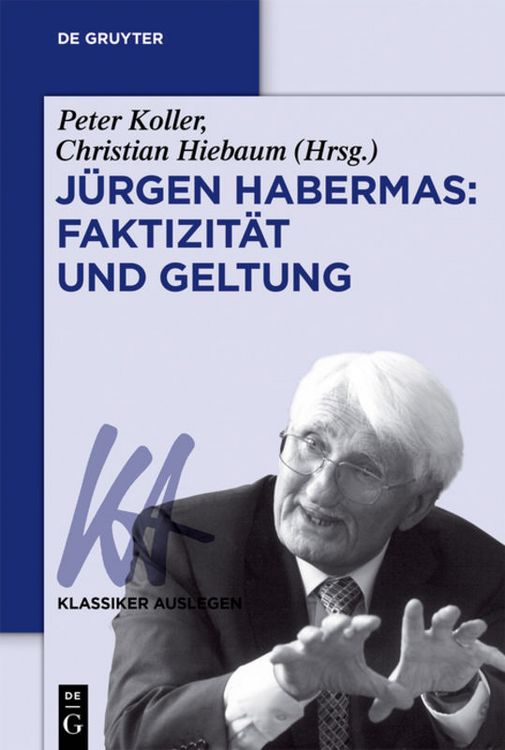 Produktbild: J&uuml;rgen Habermas: Faktizit&auml;t und Geltung