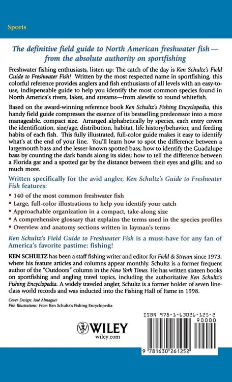 Produktbild: Ken Schultz's Field Guide to Freshwater Fish