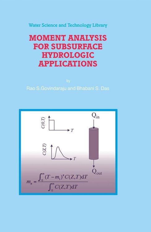Produktbild: Moment Analysis for Subsurface Hydrologic Applications