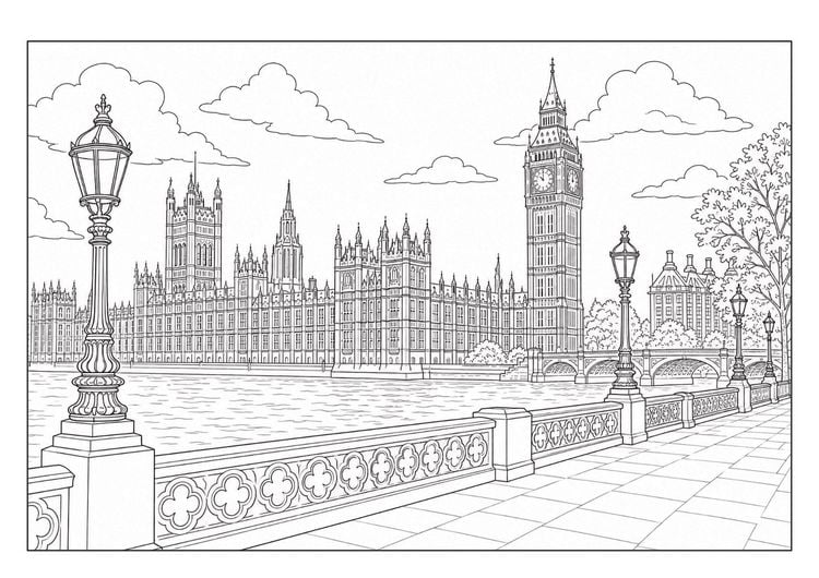 Produktbild: Very British &ndash; Gro&szlig;britannien Malbuch f&uuml;r Erwachsene mit 70 sch&ouml;nen Ausmalmotiven