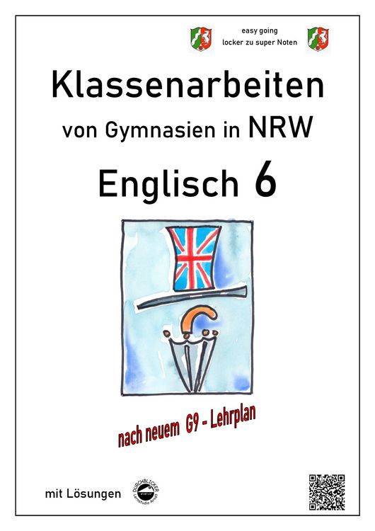 Produktbild: Englisch 6 (English G Access 2), Klassenarbeiten von Gymnasien in NRW mit L&ouml;sungen nach G9