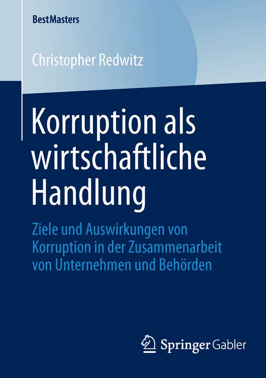 Produktbild: Korruption als wirtschaftliche Handlung
