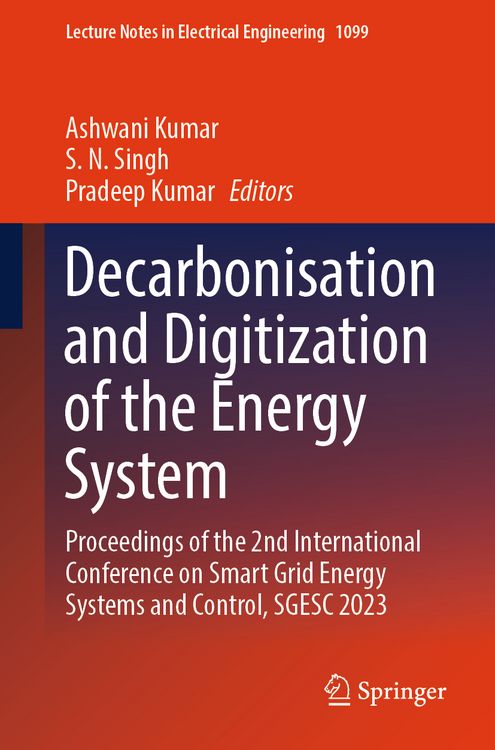 Produktbild: Decarbonisation and Digitization of the Energy System