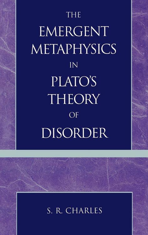 Produktbild: Emergent Metaphysics in Plato's Theory of Disorder
