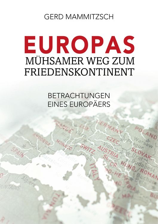 Produktbild: Europas m&uuml;hsamer Weg zum Friedenskontinent