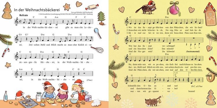 Maxi Pixi 328: Meine ersten Kinderlieder zur Weihnachtszeit