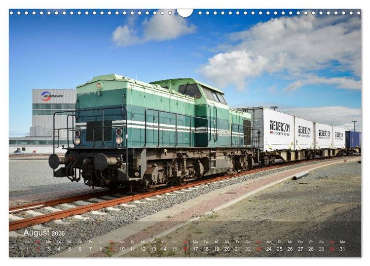 Produktbild: Impressionen vom JadeWeserPort (Wandkalender 2026 DIN A3 quer), CALVENDO Monatskalender