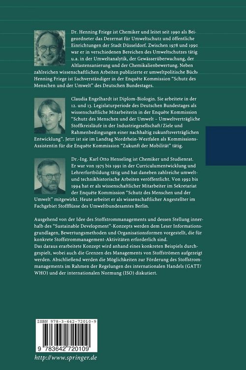 Produktbild: Das Management von Stoffstr&ouml;men
