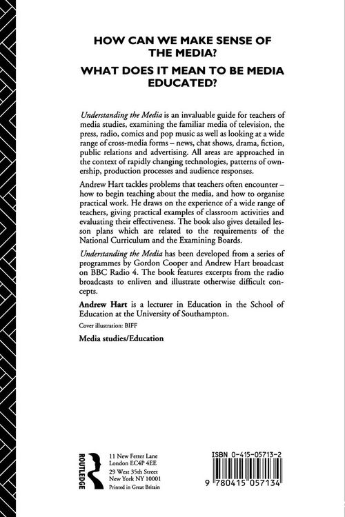 Produktbild: Understanding the Media