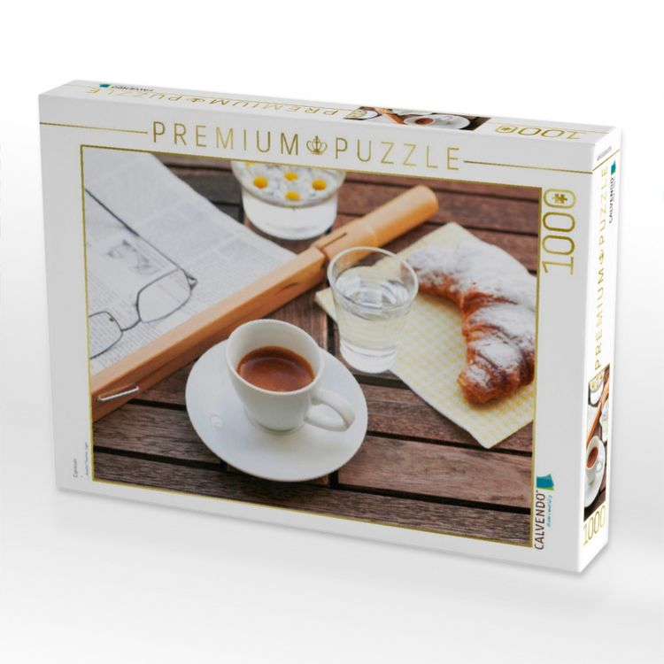 Produktbild: CALVENDO Puzzle Espresso | 1000 Teile Lege-Gr&ouml;&szlig;e 64x48cm Foto-Puzzle f&uuml;r gl&uuml;ckliche Stunden