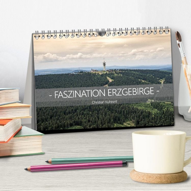 Produktbild: Faszination Erzgebirge (Tischkalender 2026 DIN A5 quer), CALVENDO Monatskalender