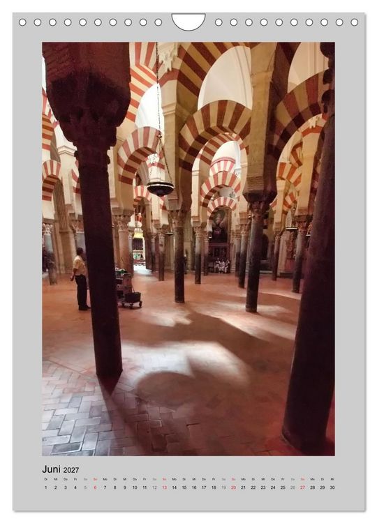 Produktbild: Andalusien - Bekanntes und Unbeachtetes (Wandkalender 2027 DIN A4 hoch), CALVENDO Monatskalender