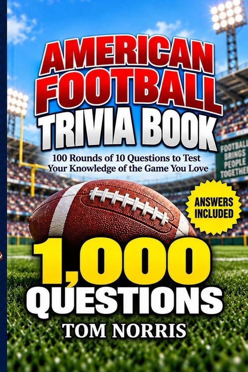 Produktbild: American Football Trivia Book