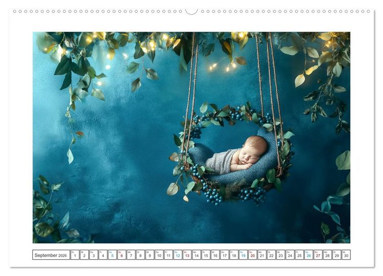 Produktbild: Babyzauber (Wandkalender 2026 DIN A2 quer), CALVENDO Monatskalender